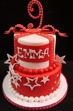 Birthday Cake from Beading Buds American Girl Birthday Party