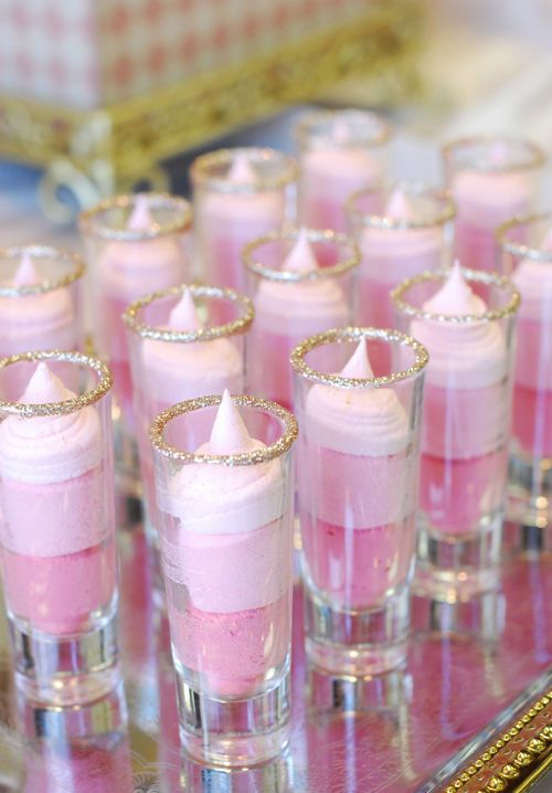 pink dessert for your beading buds jewellery making birthday party for girls