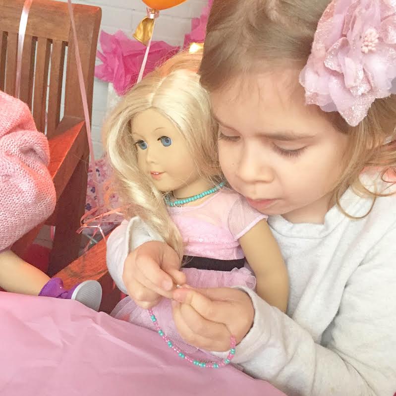 American girl craft birthday party in Toronto